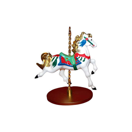 1989 Snow (Christmas Carousel Horse)