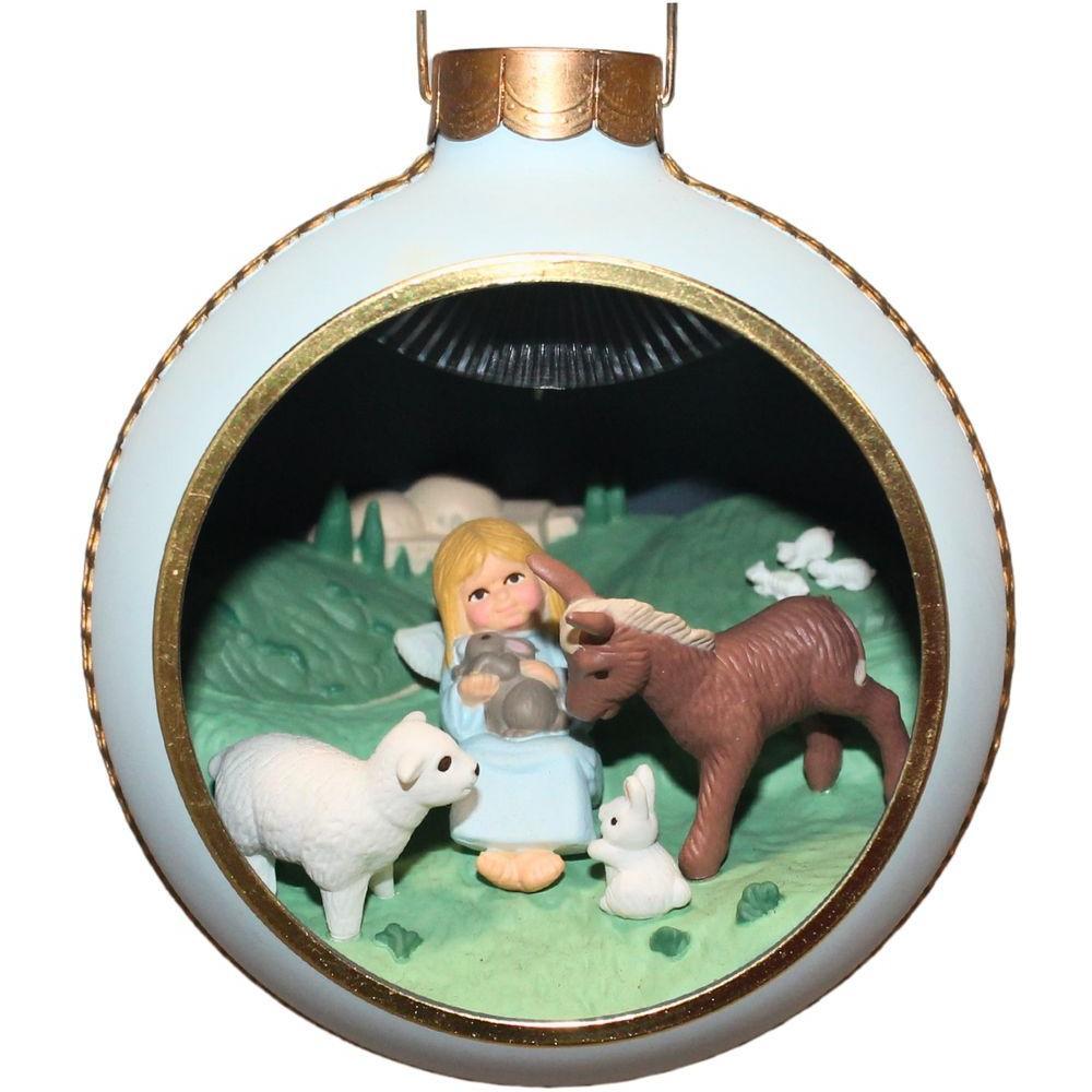 1989 The Animal Speak Hallmark Ornament (Nativity) QLX7232