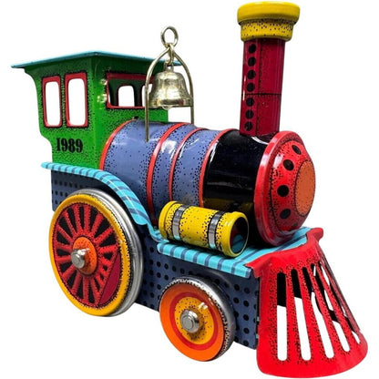 1989 Tin Locomotive Hallmark Ornament (Tin Locomotive) QX4602