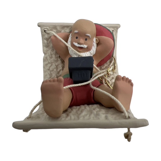 1989 TV Break Hallmark Ornament (Santa Claus) QX4092 Image1