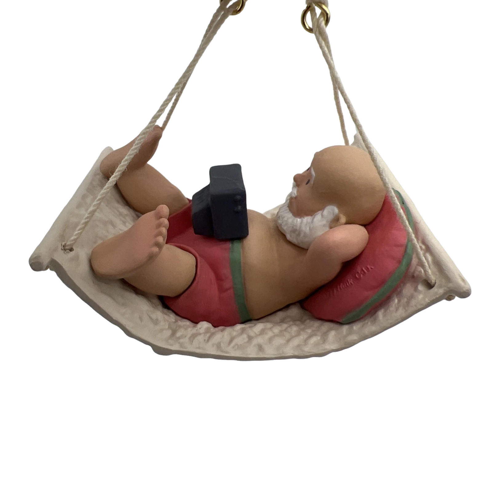 1989 TV Break Hallmark Ornament (Santa Claus) QX4092 Image4