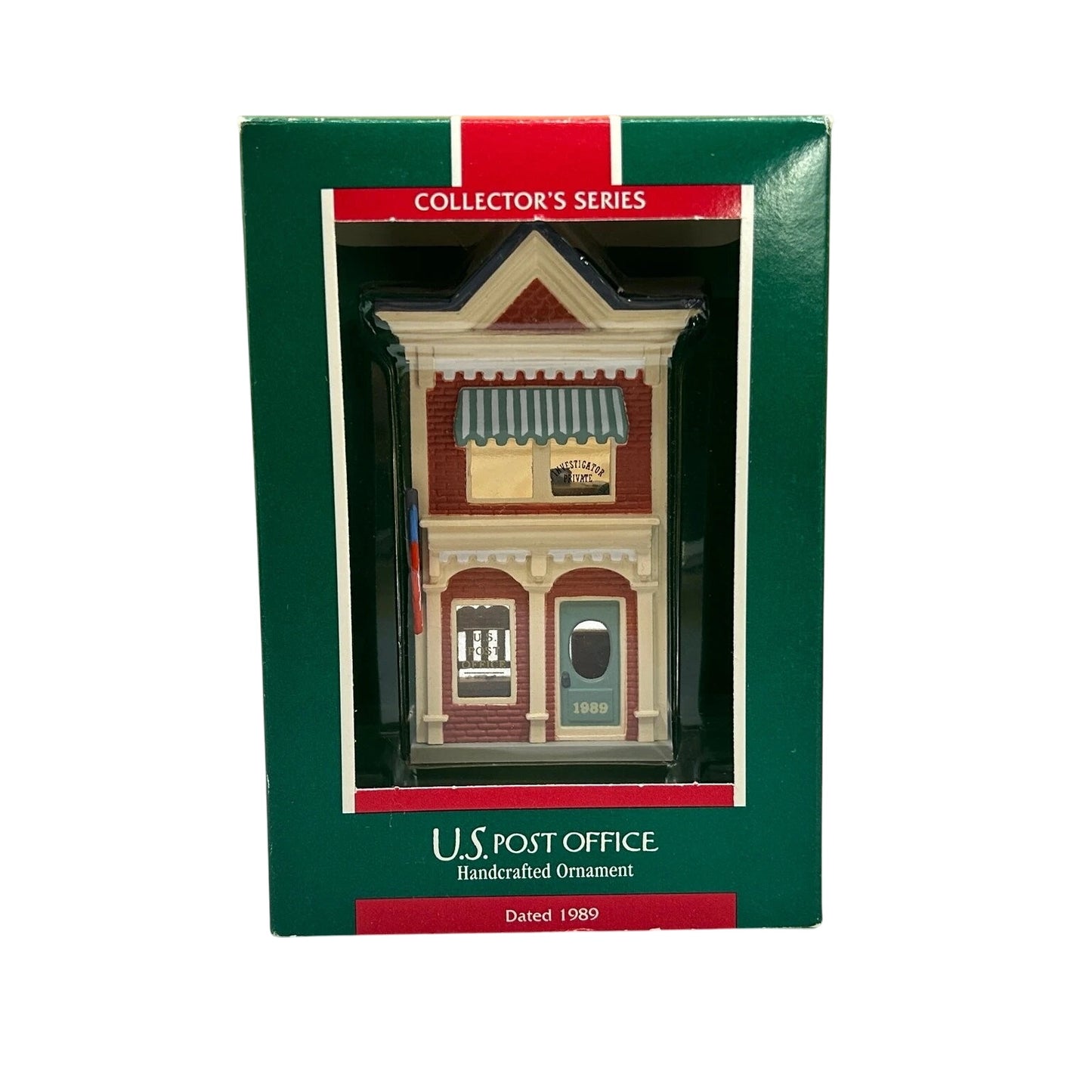1989 U.S. Post Office Hallmark Ornament (Nostalgic Houses and Shops) QX4582