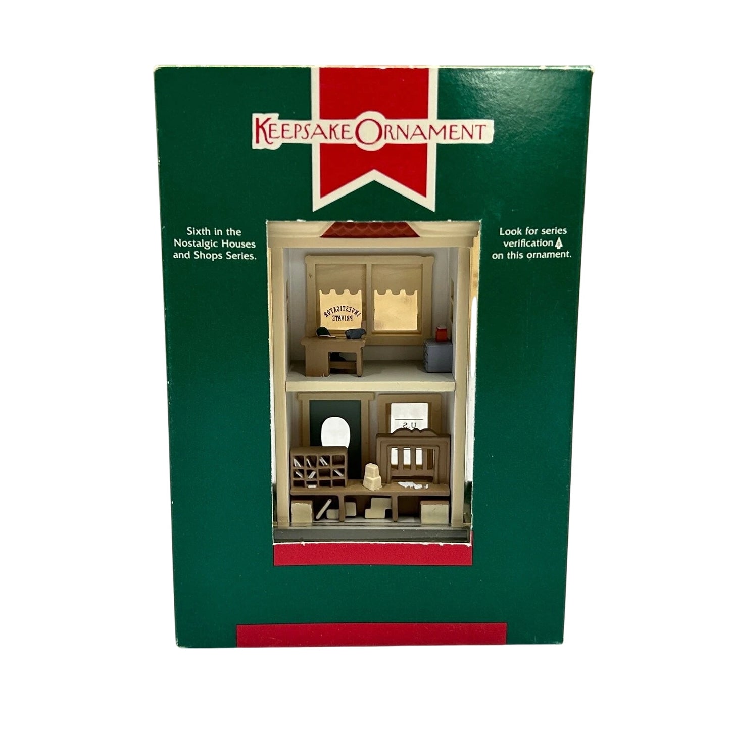 1989 U.S. Post Office Hallmark Ornament (Nostalgic Houses and Shops) QX4582