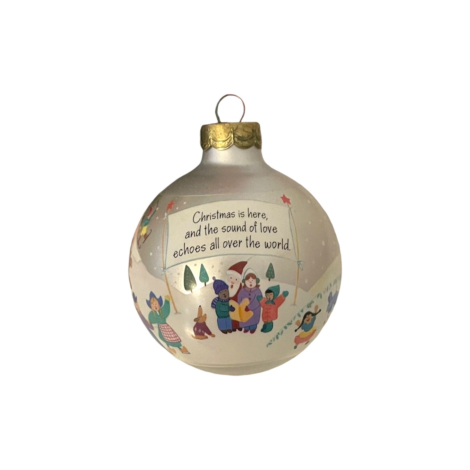 1989 World of Love Hallmark Ornament (Ball) QX2745 Image1