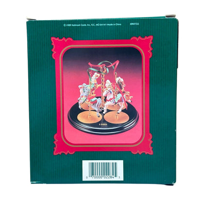 1989Carousel Horse Display Stand Hallmark Ornament (Christmas Carousel Horse) XPR9723