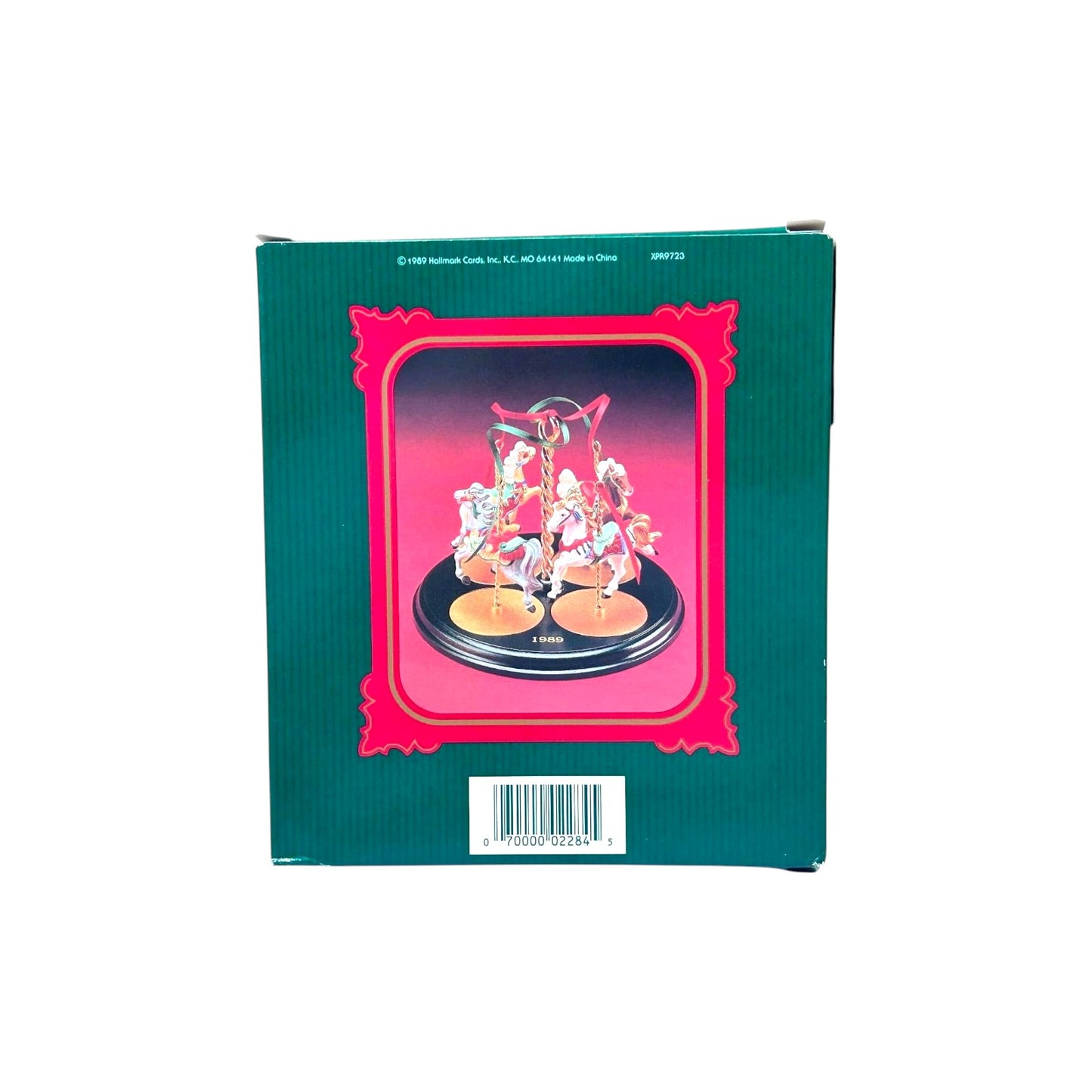 1989 Carousel Horse Display Stand (Christmas Carousel Horse)