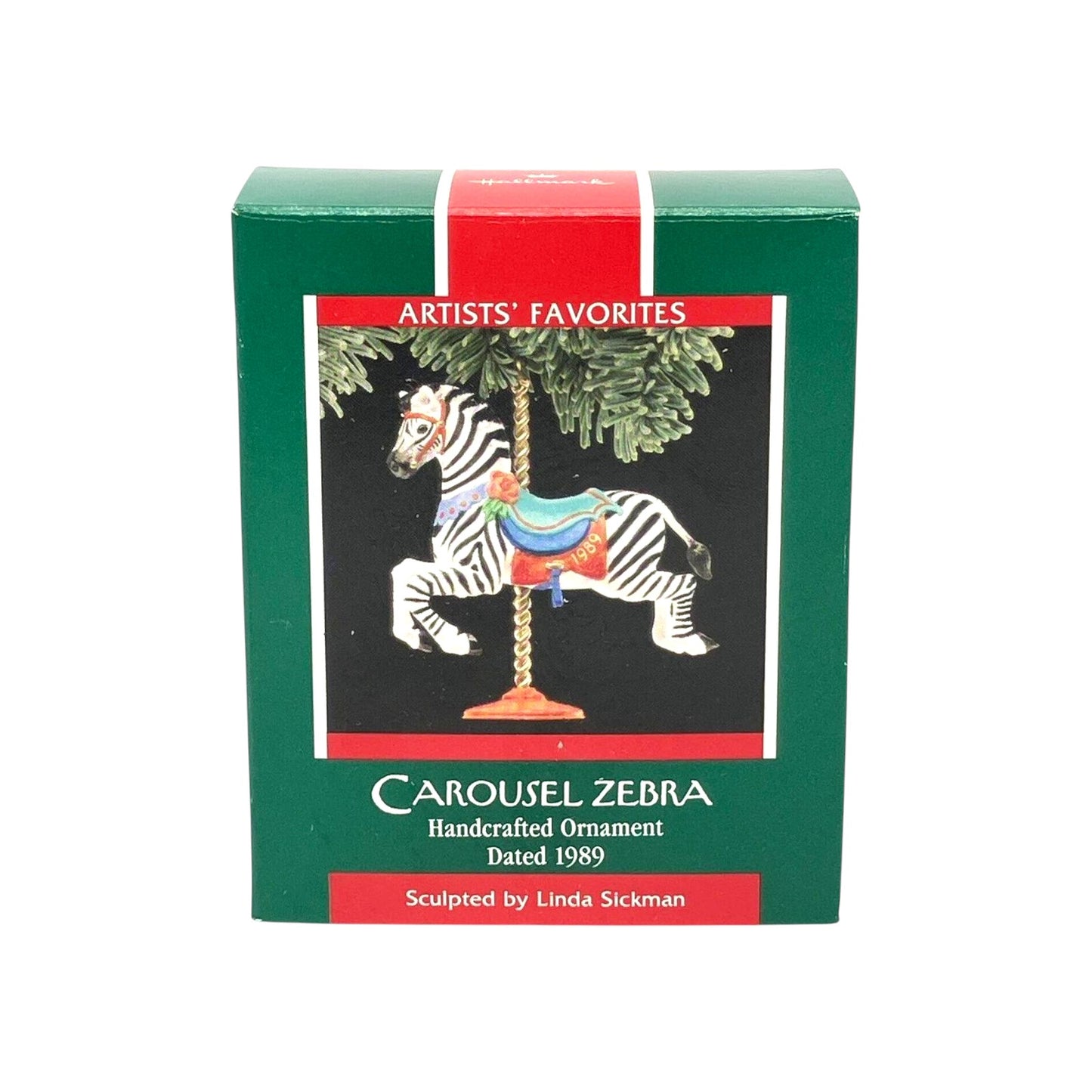1989 Carousel Zebra (Carousel Horse)