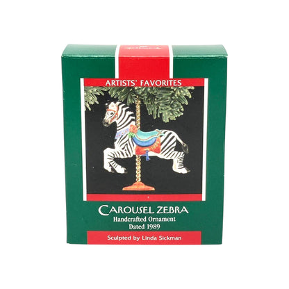 1989 Carousel Zebra (Carousel Horse)