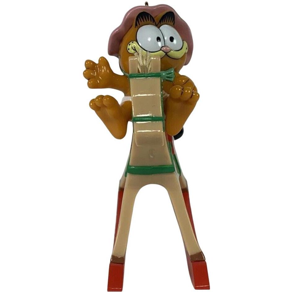 1990 "A Rockin' Garfield Christmas" Enesco Ornament (Garfield) 572527