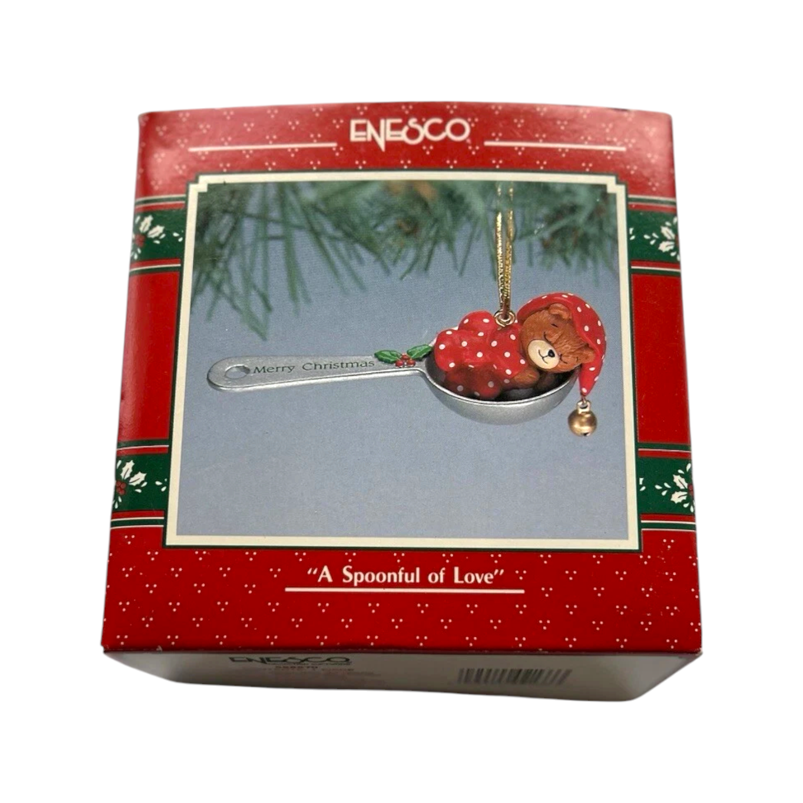 1990 A Spoonful of Love Enesco Ornament (Teddy Bear) 568570