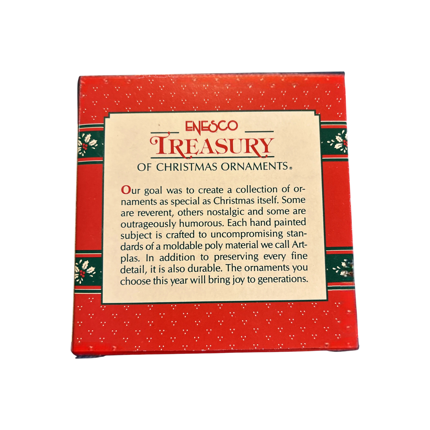 1990 A Spoonful of Love Enesco Ornament (Teddy Bear) 568570