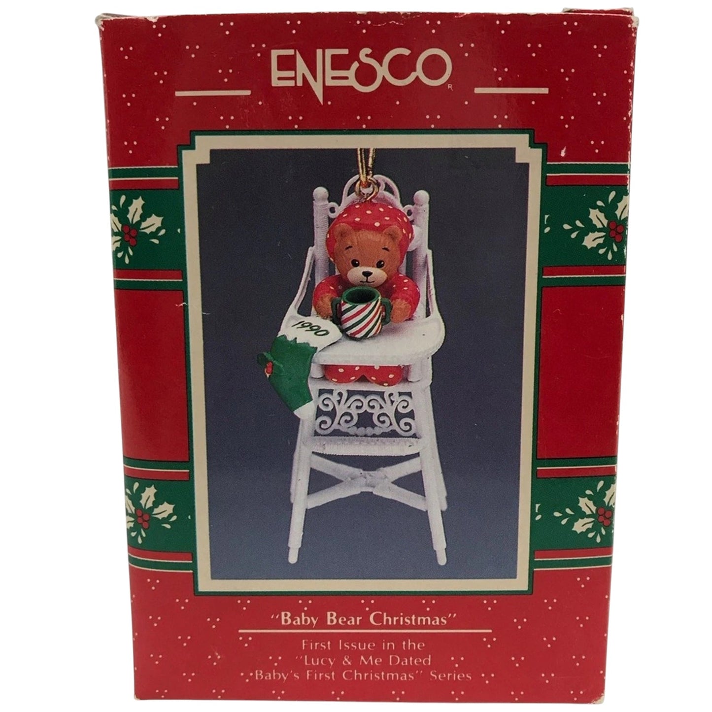 1990 Baby Bear Christmas (Lucy & Me Dated Baby's First Christmas)