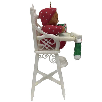 1990 Baby Bear Christmas (Lucy & Me Dated Baby's First Christmas)