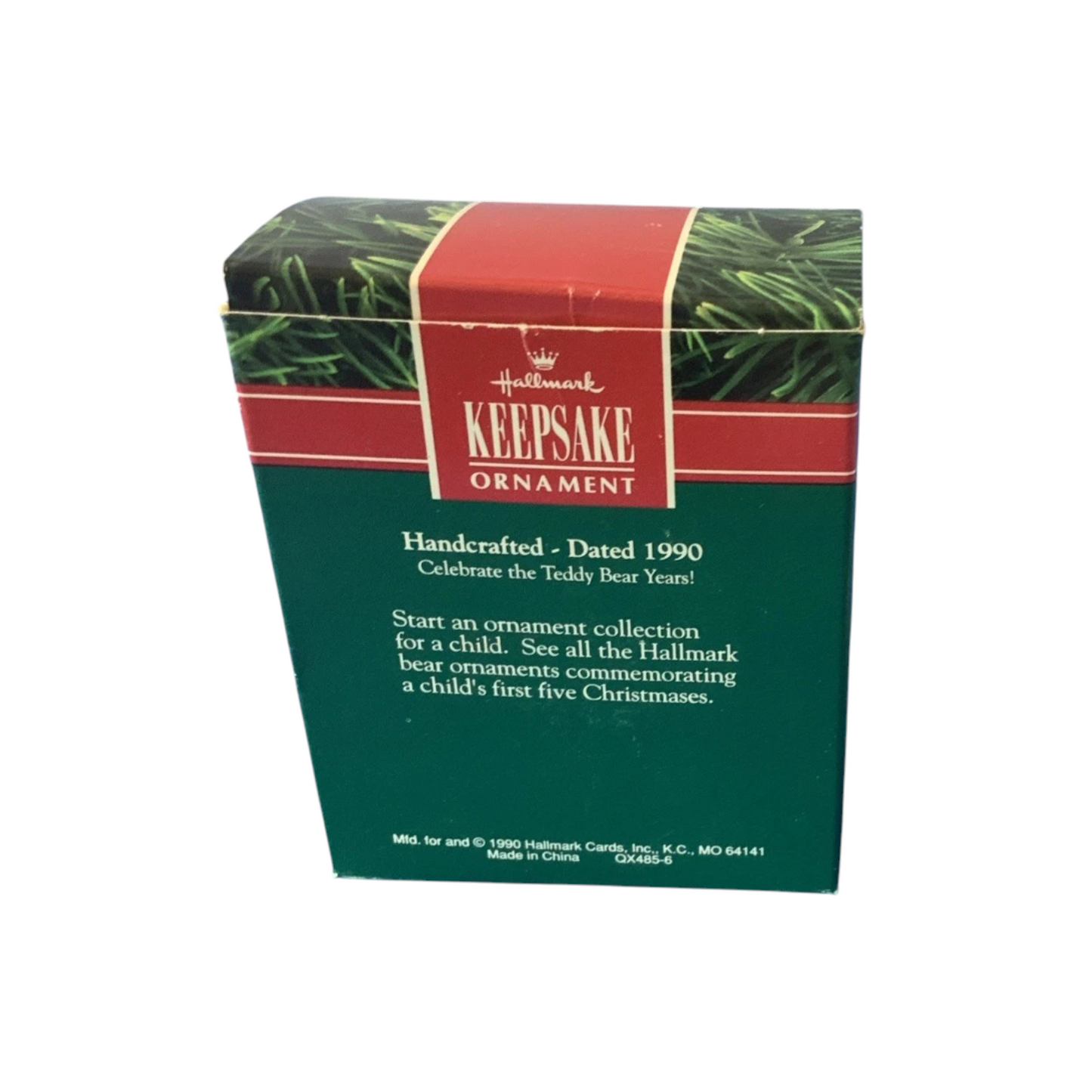 1990 Baby's First Christmas Hallmark Ornament (Baby's First Christmas) QX4856