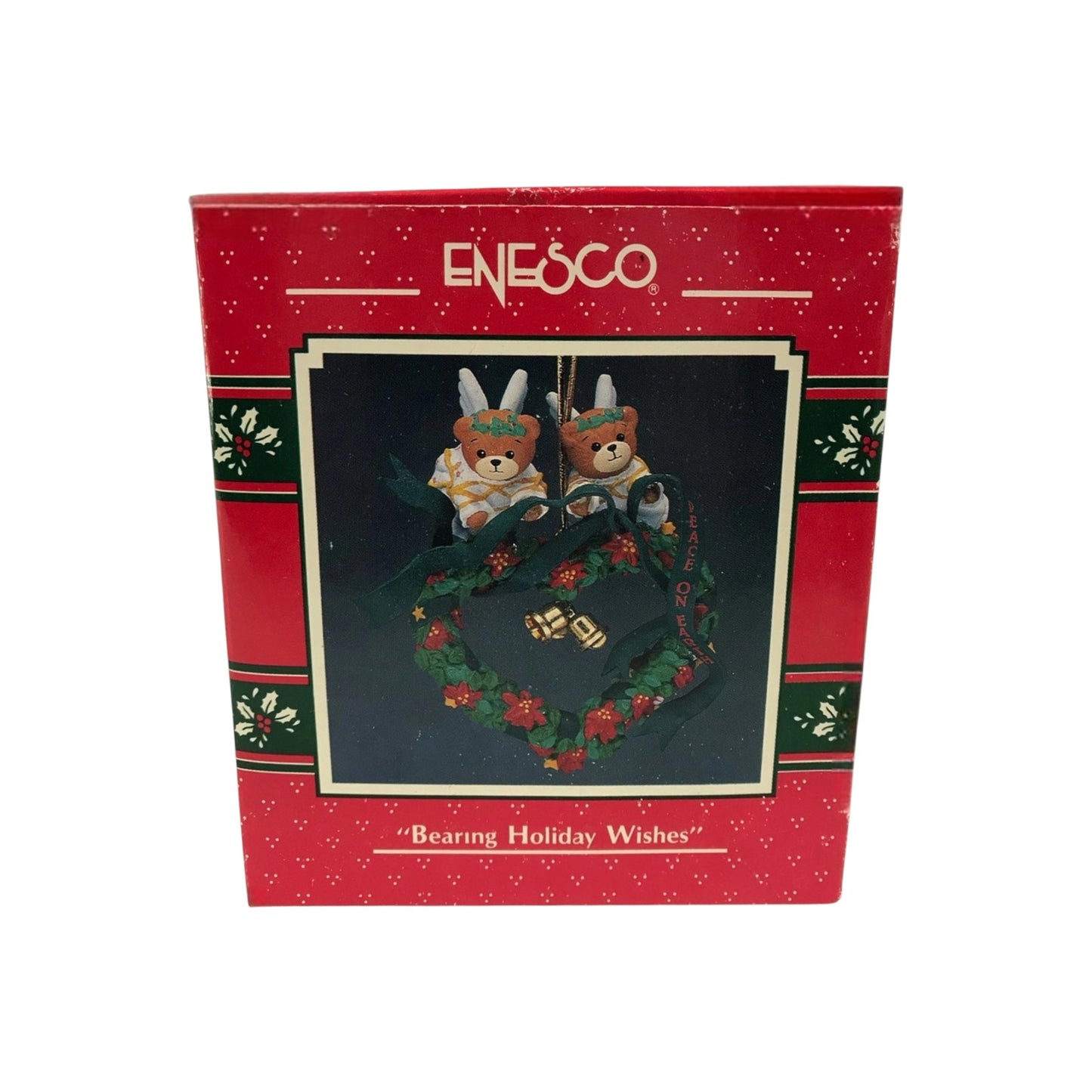 1990 Bearing Holiday Wishes (Wreath)