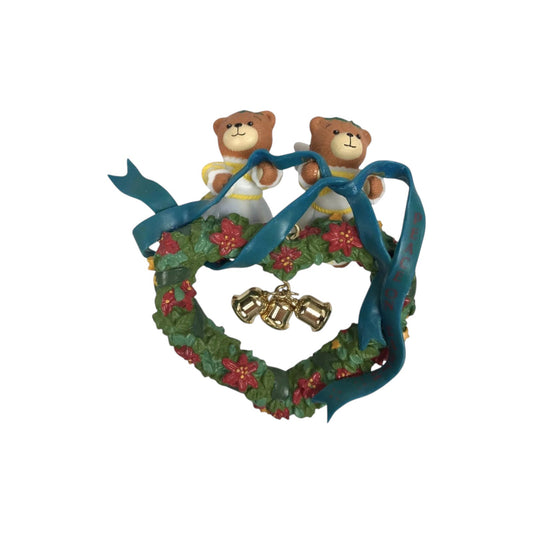 1990 Bearing Holiday Wishes (Wreath)