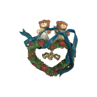 1990 Bearing Holiday Wishes (Wreath)