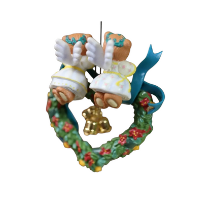 1990 Bearing Holiday Wishes (Wreath)