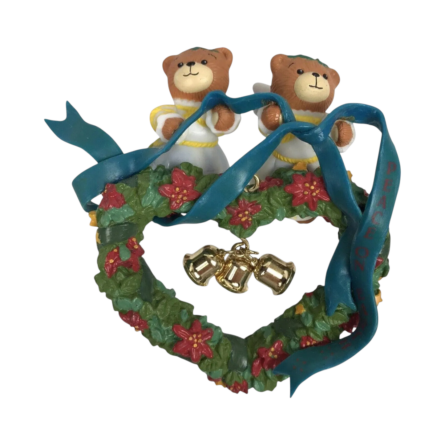 1990 Bearing Holiday Wishes (Wreath)