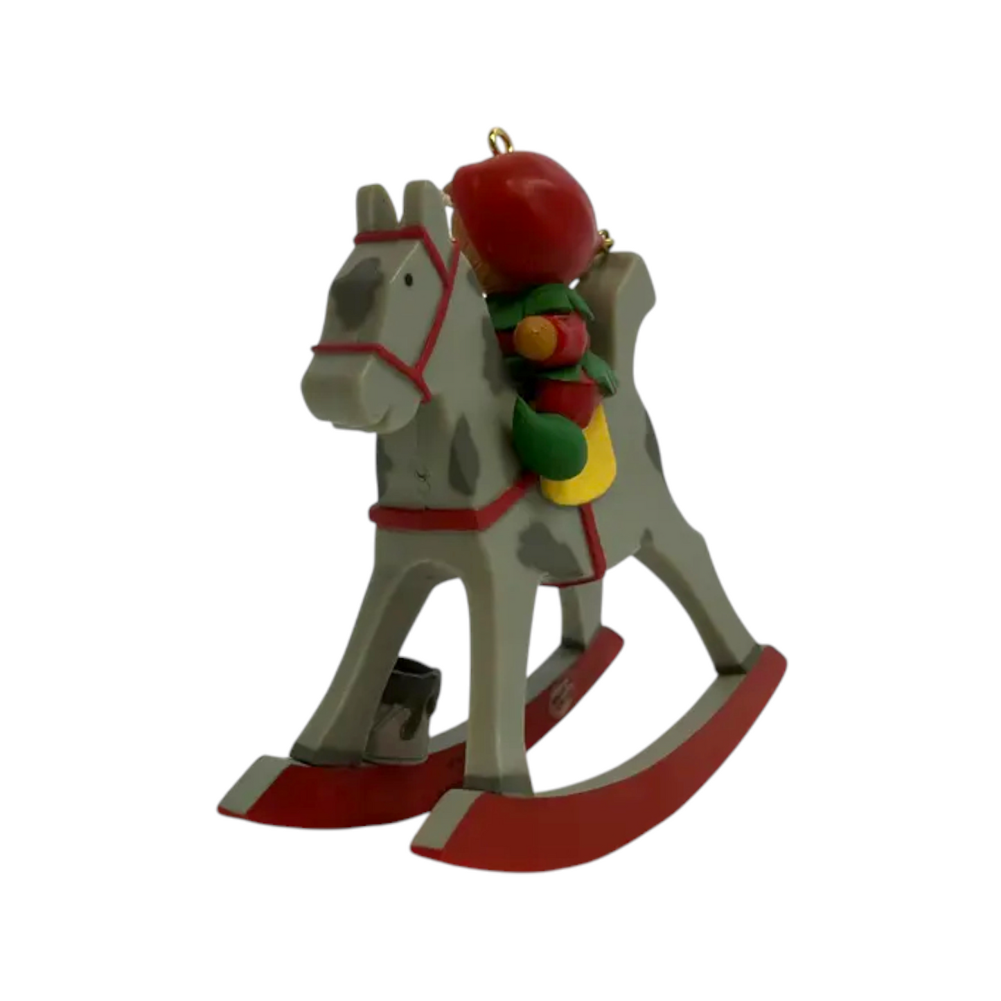 1990 Beary Christmas - First Issue in the Lucy & Me Dated Christmas Series (Rocking Horse)