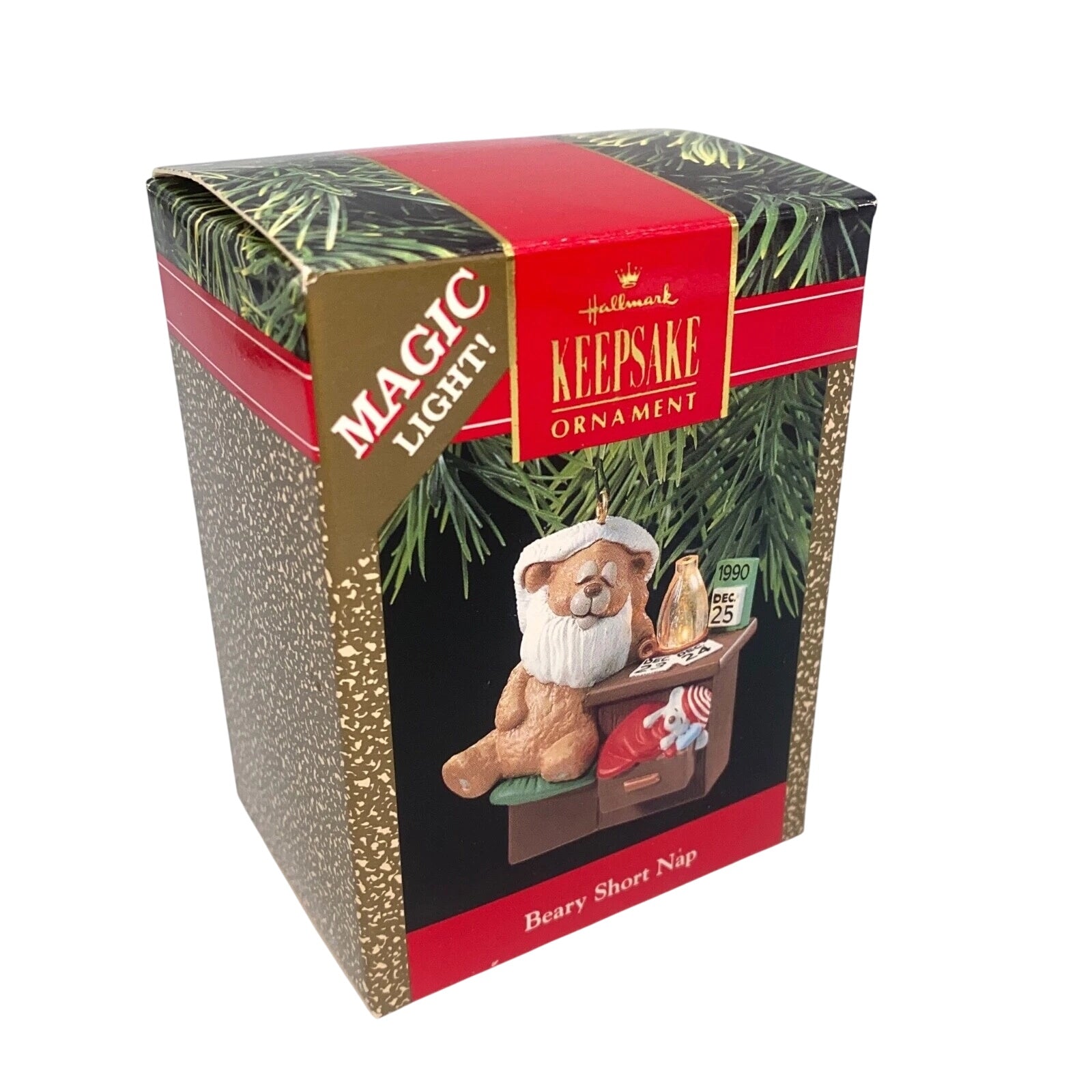 1990 Beary Short Nap Hallmark Ornament (Teddy Bear) QLX7326