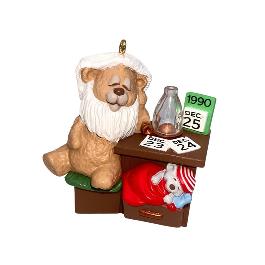 1990 Beary Short Nap Hallmark Ornament (Teddy Bear) QLX7326