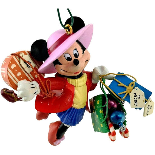 1990 Born to Shop -Disney Enesco Ornament (Mickey Mouse) 572942