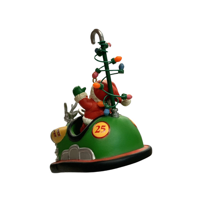 1990 Bumper Car Santa Enesco Ornament (Travelin' Santa) 565083