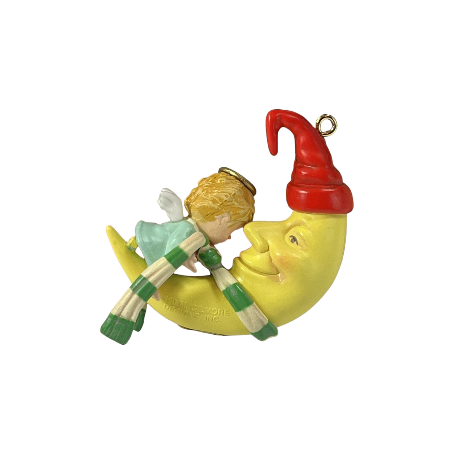 1990 Christmas Caring Carlton Cards Ornaments (Angels) 114852-4