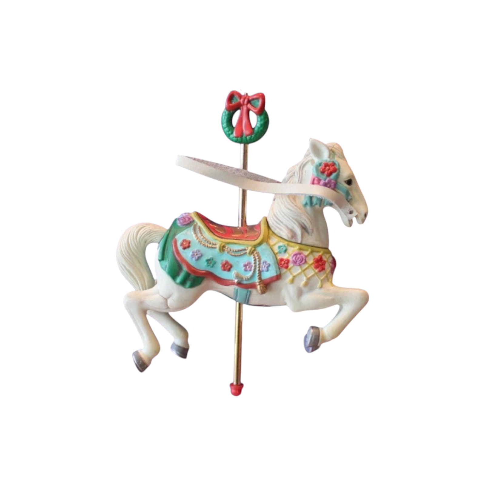 1990 Christmas Go-Round Carlton Cards Ornaments (Carousel Horse) 102346-2