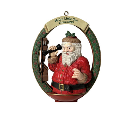 1990 Christmas Hello Carlton Cards Ornaments (Santa Claus) 102352-7