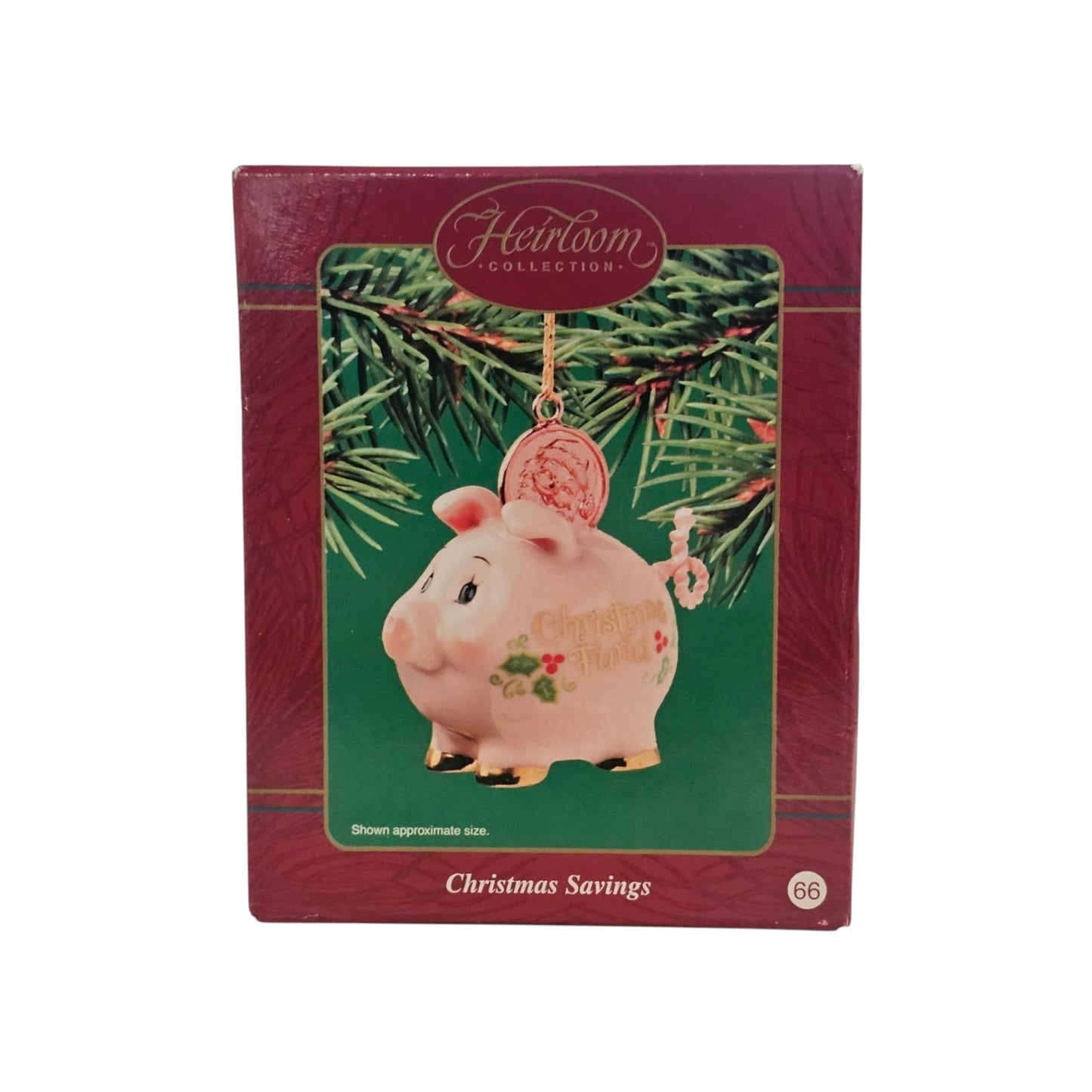 1990 Christmas Saving - Piggy Bank (Animal)