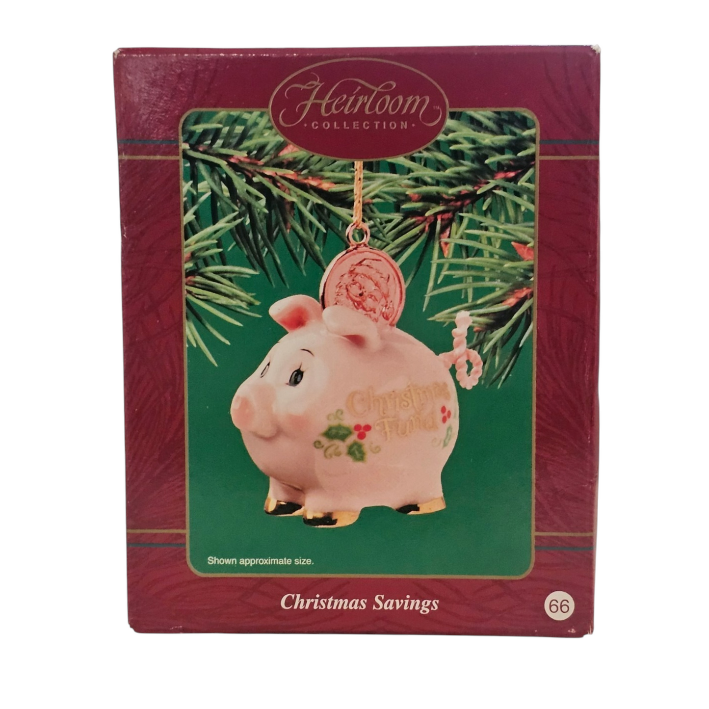 1990 Christmas Saving - Piggy Bank (Animal)