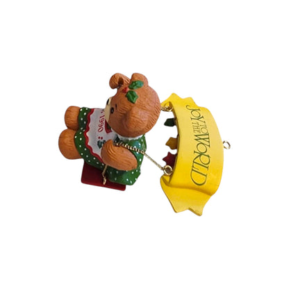 1990 Christmas Swingtime - Fifth Issue in the "Lucy & Me Christmas Swingtime" Series (Teddy Bear)