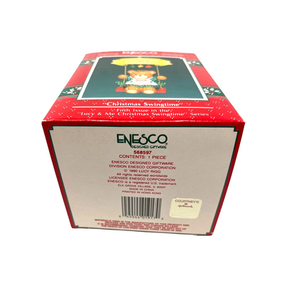 1990 Christmas Swingtime - Fifth Issue in the "Lucy & Me Christmas Swingtime" Series (Teddy Bear)