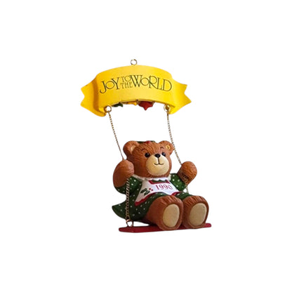 1990 Christmas Swingtime - Fifth Issue in the "Lucy & Me Christmas Swingtime" Series (Teddy Bear)
