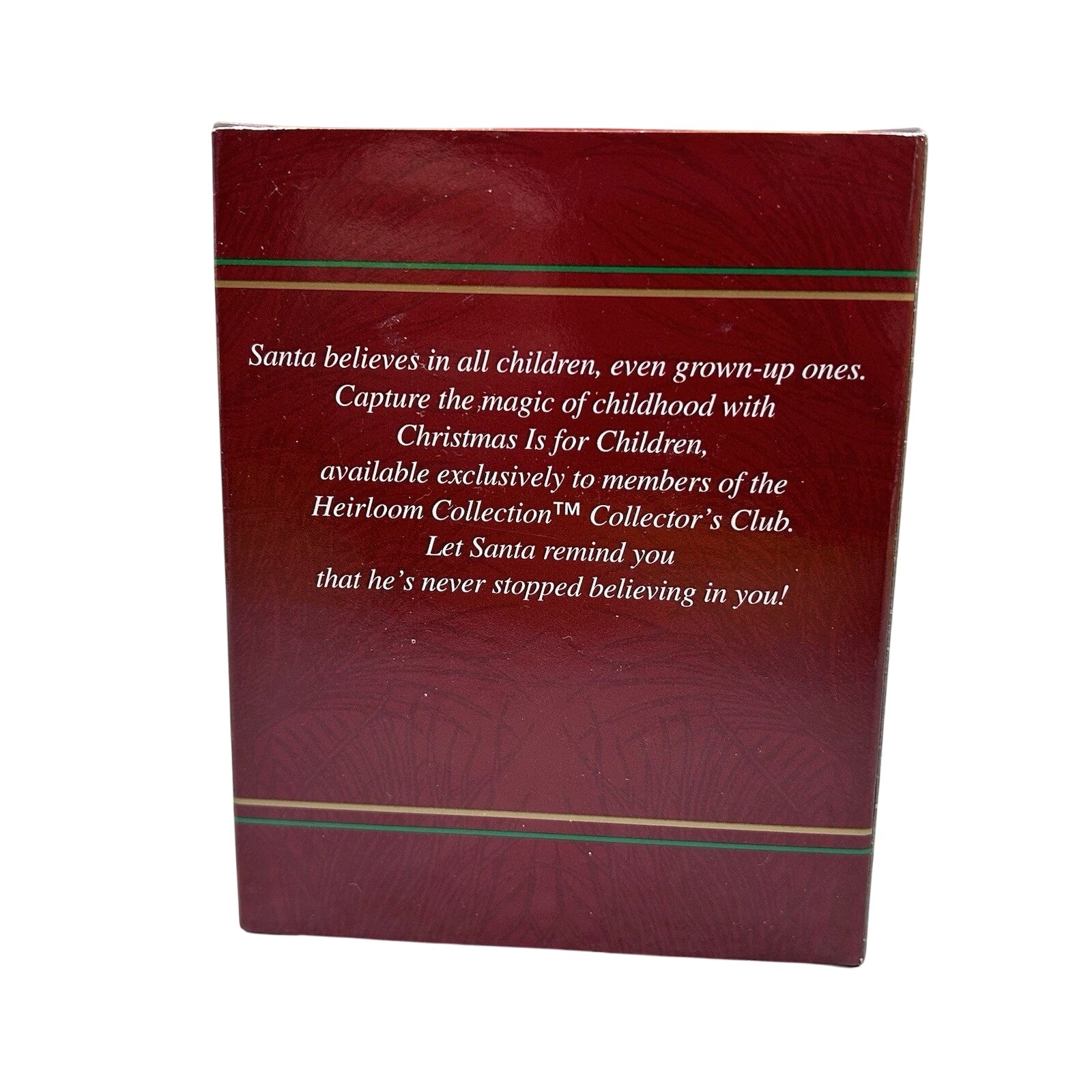 1990 Christmas is for Children Carlton Cards Ornaments (Santa Claus) CXOR-200A