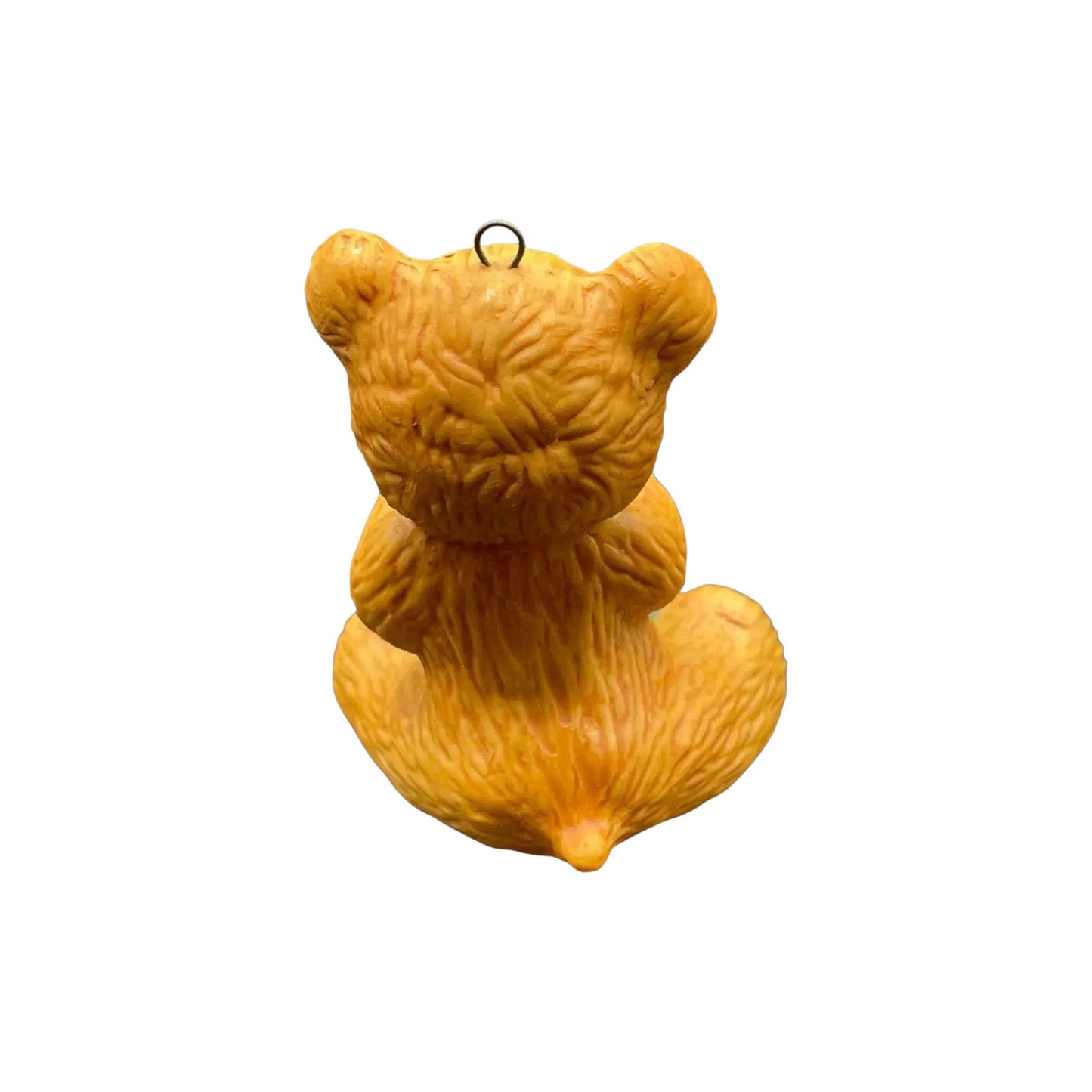 1990 Cinnamon Bear with Christmas Tree (Porcelain Bear)