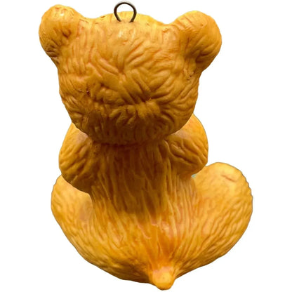 1990 Cinnamon Bear with Christmas Tree (Porcelain Bear)