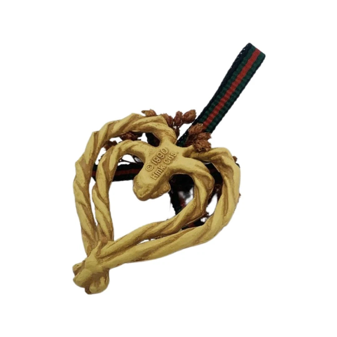 1990 Country Heart Hallmark Ornament (Heart) QXM5693