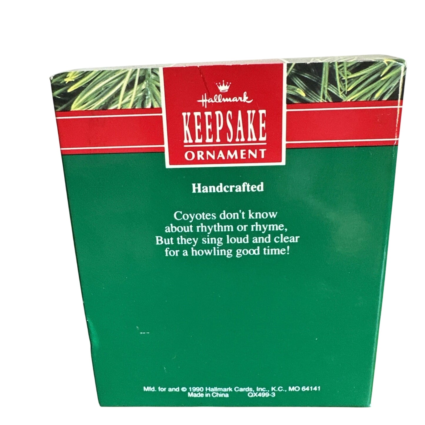 1990 Coyote Carols Hallmark Ornament (Coyote Carols) QX4993