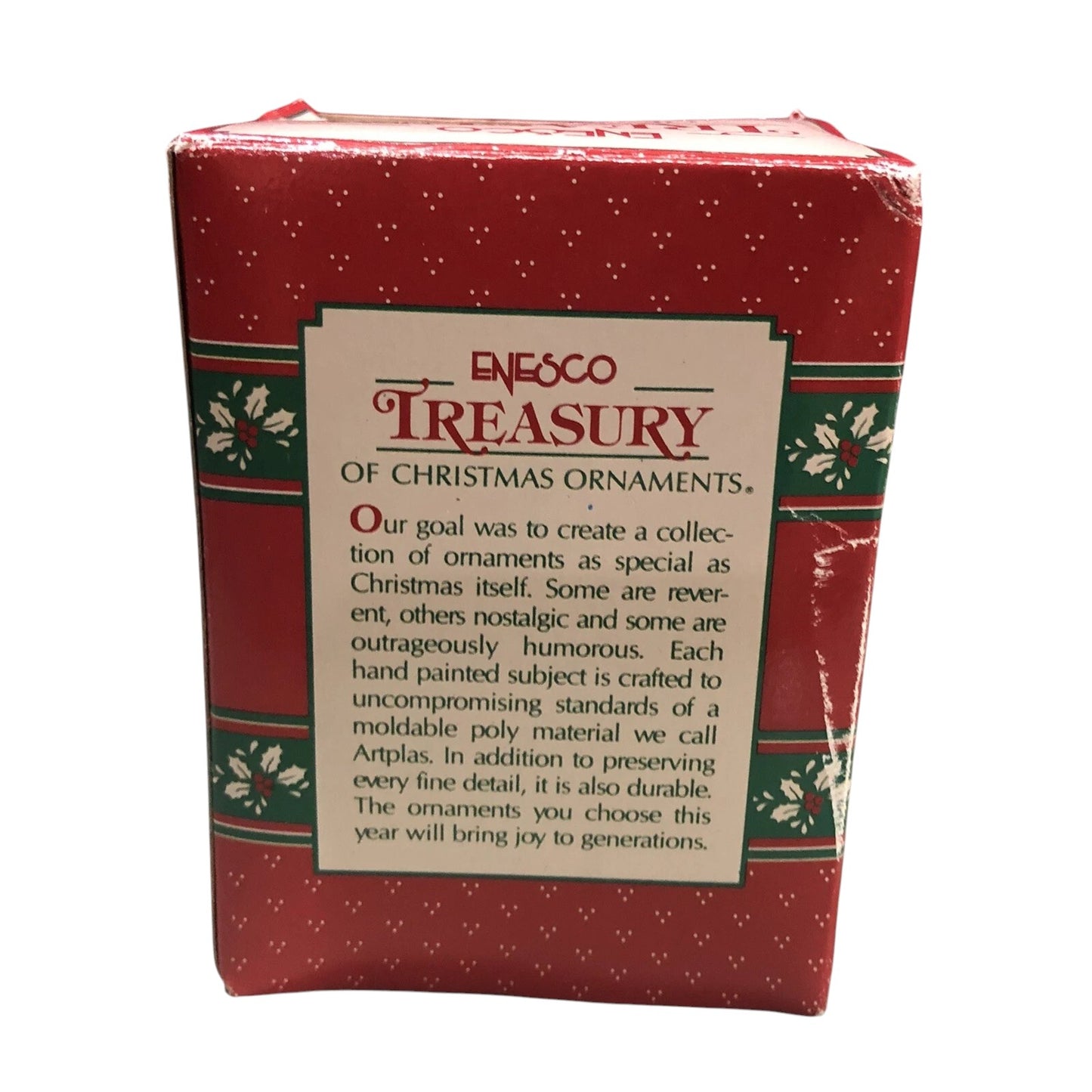 1990 Deck the Halls Enesco Ornament (Children) 566063