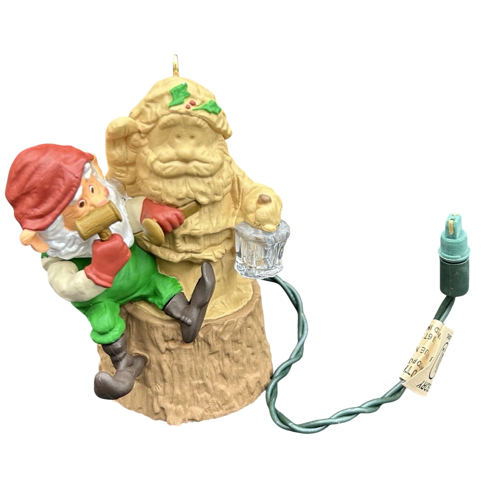 1990 Elfin Whittler Hallmark Ornament (Elf) QLX7265