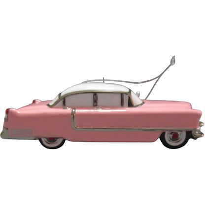 1990 (1955) Pink Cadillac Fleetwood Ornament (Department 56) 56.98791