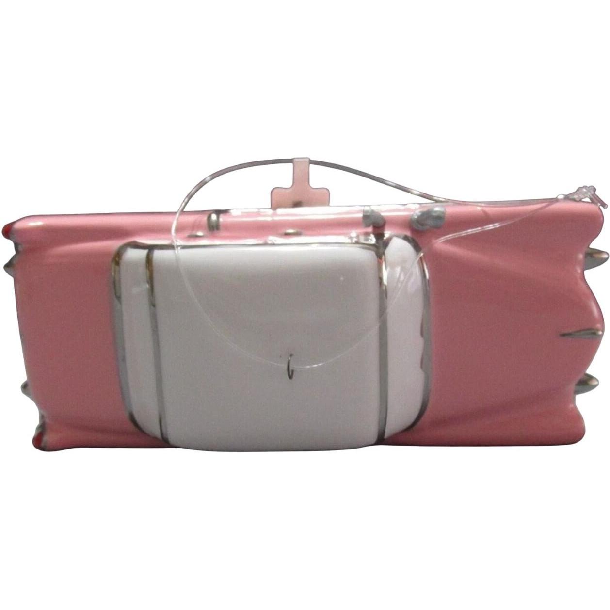 1990 (1955) Pink Cadillac Fleetwood Ornament (Department 56) 56.98791