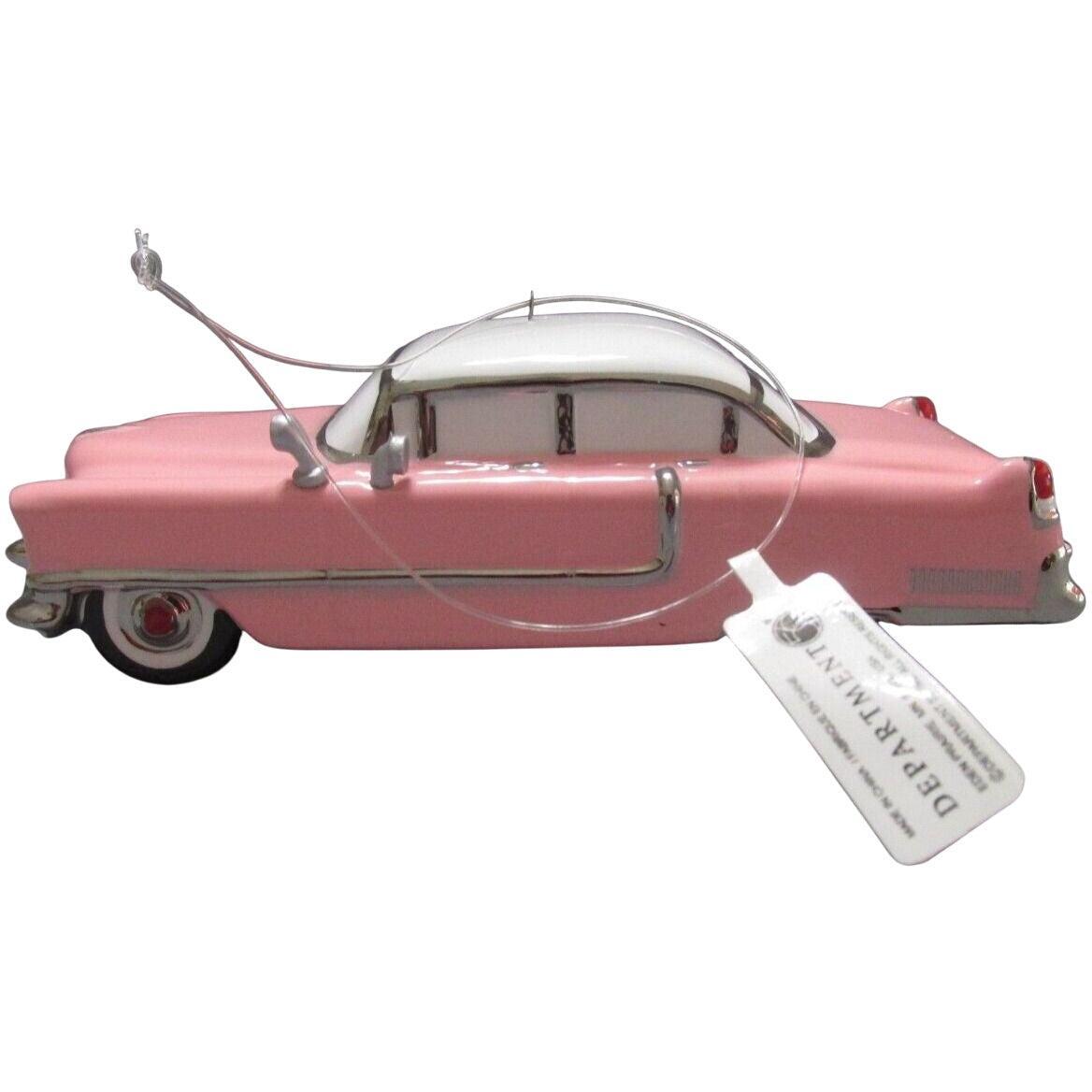 1990 (1955) Pink Cadillac Fleetwood Ornament (Department 56) 56.98791