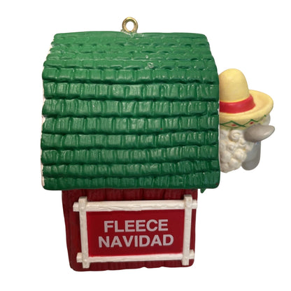 1990 Fleece Navidad Enesco Ornament (Barnyard Buddies) 571903