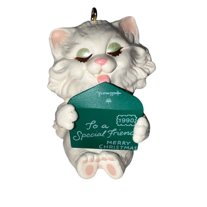1990 Friendship Kitten Hallmark Ornament (Special Friend) QX4143