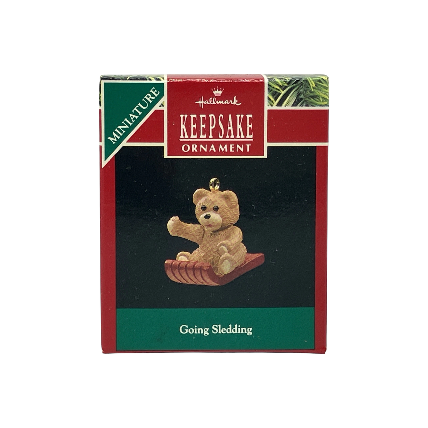 1990 Going Sledding (Teddy Bear)
