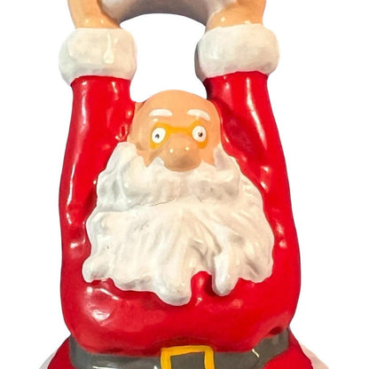 1990 Hang Onto Your Hat - John Jonik Santa Enesco Ornament (Santa Claus) 564397